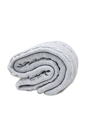 Liva Örgü TV Battaniyesi 130x170 – Yumuşak, Hafif ve Sıcak Tutucu Diz Battaniyesi