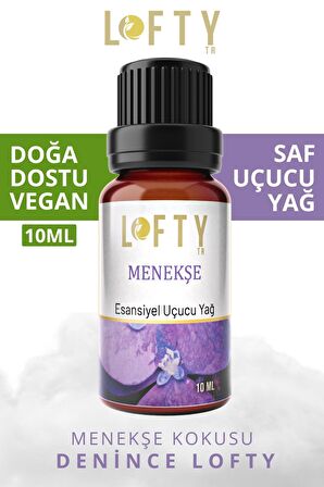 Menekşe Uçucu Yağ Buhurdanlık Esansı Oda Kokusu Uçucu Esansiyel Yağ Buhur Yağı 10ML