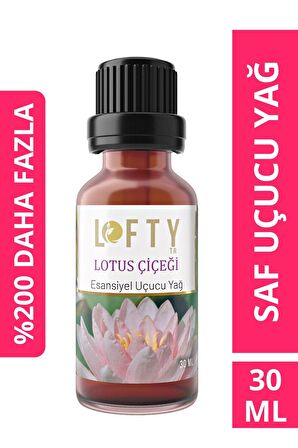 Lotus Çiçeği Uçucu Yağ Buhurdanlık Esansı Oda Kokusu Esansiyel Yağ Buhur Yağı 30ML