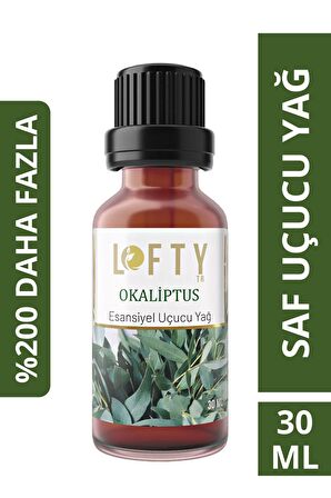 Okaliptus Uçucu Yağ Buhurdanlık Esansı Oda Kokusu Esansiyel Yağ Buhur Yağı 30ML