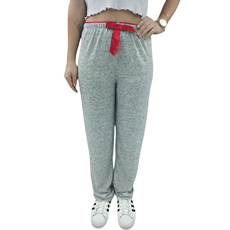 Kadın Yumuşak Dokulu Kadife Pijama Altı