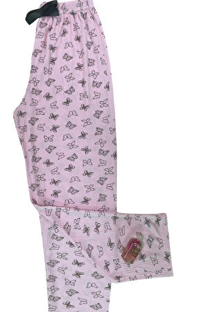 Kadın Desenli Pijama Altı