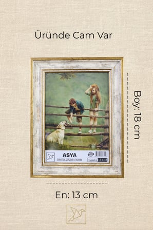 Dekoratif 3'lü Set Antik Desenli Gold 13x18 Ayaklı Plastik Fotoğraf Çerçevesi
