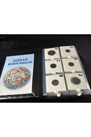 Dünya Madeni Para Seti Albümü - 72 Çeşit