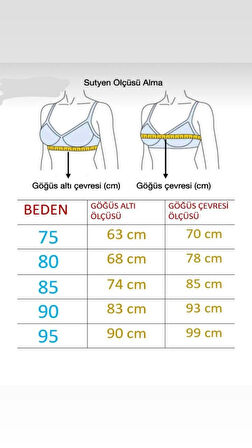 Telsiz İçi Boş Kaplı Lotus Toparlayıcı Sütyen