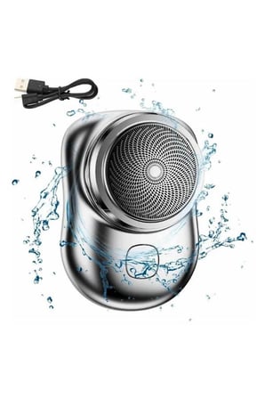 Mini Sıfır Sakal Yanak Tıraş Makinesi USB Şarjlı Sıfır Sakal Taşınabilir Korumalı - Lisinya