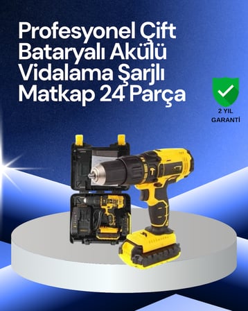 12V Akülü Matkap –Ergonomik ve Yüksek Performanslı - Lisinya