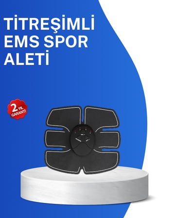 Titreşimli EMS Spor Aleti Karın Kol ve Bacak Kas Yapma Cihazı 2025 Model - Lisinya
