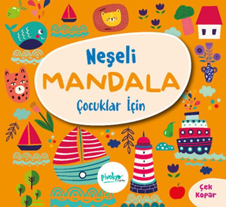 Çocuklar İçin Neşeli Mandala