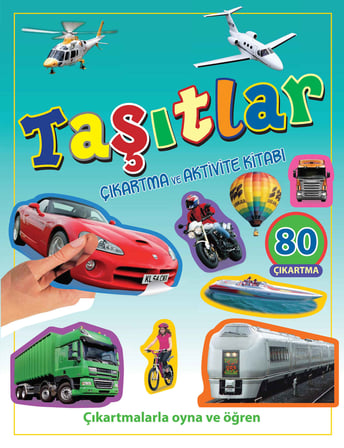 Taşıtlar - Çıkartma ve Aktivite Kitabı