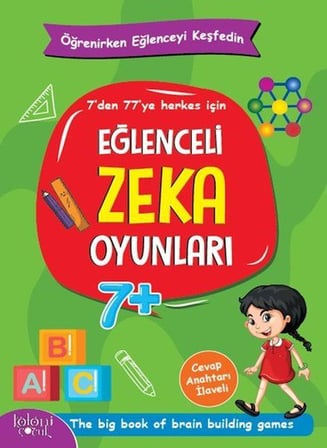 Eğlenceli Zeka Oyunları - Yeşil Kitap - Öğrenirken Eğlenceyi Keşfedin