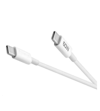 60W USB-C Type-C Silikon Şarj Kablosu Hızlı Şarj, Dayanıklı ve Esnek Tasarım, Tüm USB-C Cihazlarla U