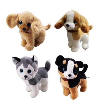 2309033 - PELUŞ HAVLAYAN KÖPEK 25 CM (Lisinya)