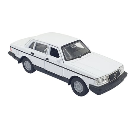 1:32 Volvo 240 GL Çek Bırak -Araba -  43784-BEYAZ (Lisinya)