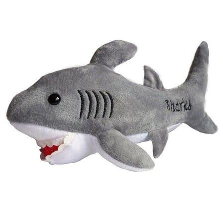 Köpekbalığı Sesli Baby Shark Müzikli 28 cm - 1811201 - Gri (Lisinya)