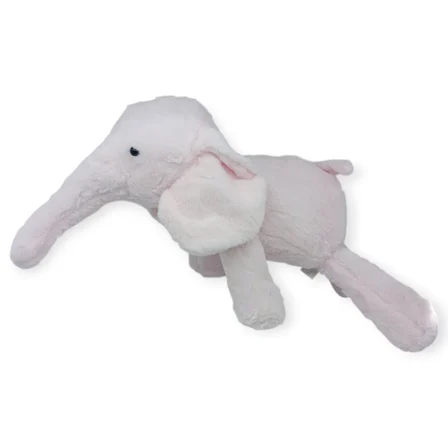 Peluş Sevimli Hayvanlar 65 cm Uyku Arkadaşım Fil - Pembe (Lisinya)