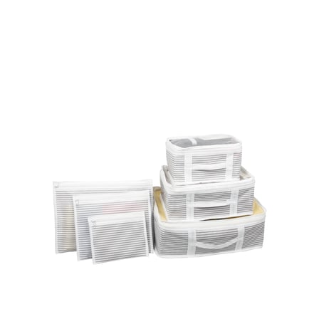 Bavul İçi Organizer Seti - Yatak Odası Organizer Set - Makyaj Organizer Mini Hurçlar (6 Parça) ( Lis