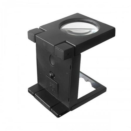 Nikula-Katlanır Plastık,led ışıklı Test Cıhazı Büyüteç 2.5x90mm ( Lisinya )