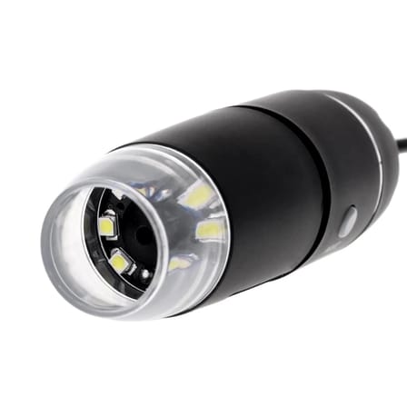 Nikula-1600X USB dijital mikroskop kamera endoskop 8LED büyüteç Metal standı ( Lisinya )