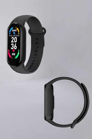 Akıllı Bileklik Fitness ve Sağlık İçin Akıllı Bileklik Adım Sayar, Kalp Atışı, Uyku İzleme - Lisinya