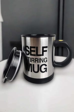 Yazılı Mug Kupa Karıştırıcı Özelliği Ve Paslanmaz Çelik - Lisinya
