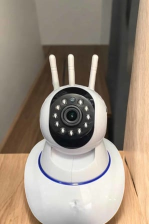 Wifi Kamerası Çift Yönlü Bebek Güvenlik Kamerası Gece Görüşlü - Lisinya