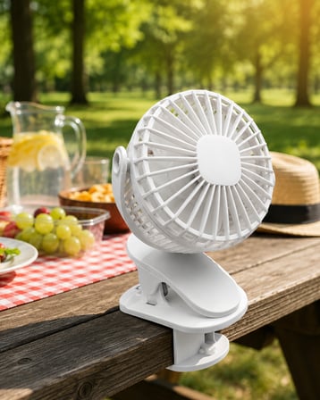 Koşu Bandı ve Çadır İçin Taşınabilir USB Fan - Lisinya