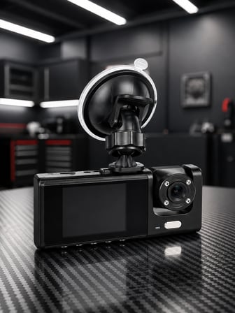 WiFi Destekli Araç İçi Kamera Çift Kameralı Full HD 1080P 170° Geniş Açılı Araç Kayıt Kamerası - Lis