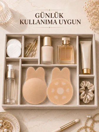 Görünmez Kendinden Yapışkanlı Destek Pedi Yeniden Kullanılabilir Silikon Destek Pedi - Lisinya