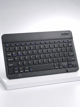 Bluetooth Klavyeli Android Tablet Seti SIM Kart Destekli Kablosuz Mouse ve Mobil Çalışma Deneyimi - 