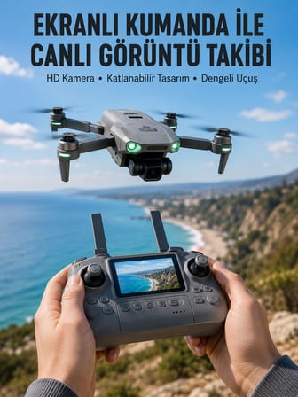 Akıllı Sensörlü Drone Canlı Görüntü Aktarımlı - Lisinya