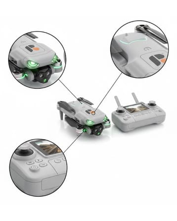 Akıllı Sensörlü Drone Canlı Görüntü Aktarımlı - Lisinya