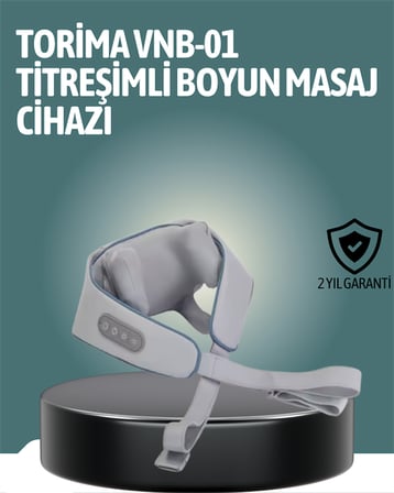 VNB-01 Şarjlı Isıtmalı Boyun ve Omuz Masaj Cihazı - Lisinya