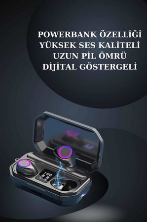 Yeni Nesil Kampanyası Bluetooth Bağlantılı Akıllı Saat ve Kablosuz Kulaklık Dijital Göstergeli - Lis