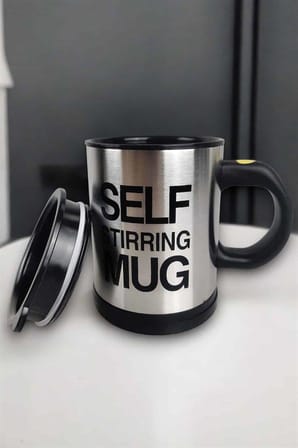 Yazılı Mug Kupa Karıştırıcı Özelliği Ve Paslanmaz Çelik - Lisinya