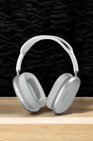 P9 Plus Kablosuz Kulak Üstü Bluetooth Kulaklık Beyaz Mikrofonlu Kulaküstü Kablosuz Kulaklık - Lisiny