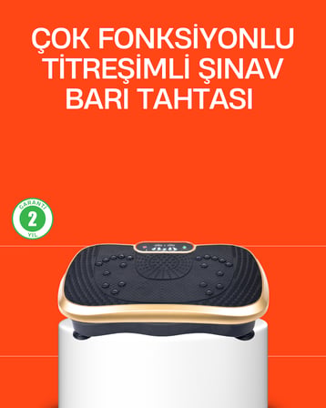 Vücut Şekillendirmeye Yardımcı Titreşimli Spor Platformu - Lisinya