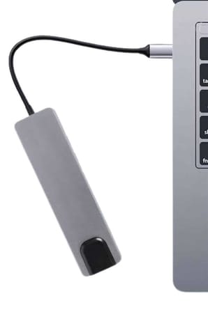 Usb Type-c Hub Dönüştürücü Çevirici Çoklayıcı Macbook Çevirici 8 Portlu - Lisinya
