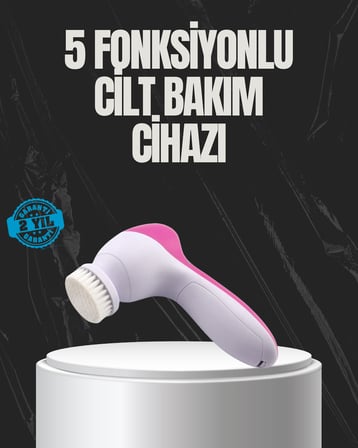Çok Fonksiyonlu Elektrikli Yüz Bakım Fırçası - Lisinya