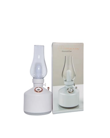 USB Şarjlı Gaz Lambası Modeli Nano Mist Aromaterapi Nemlendirici 280 ml - Lisinya