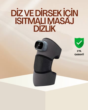 Diz ve Dirsek İçin Isıtmalı Masaj Dizlik Aparatı - Lisinya