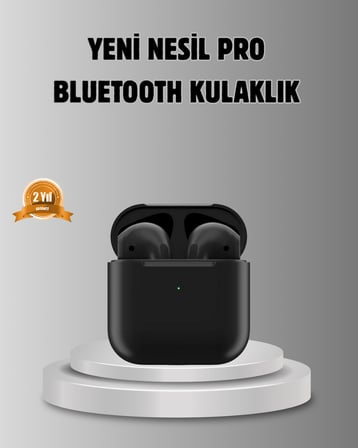 Tws Pro 5 3D HD Ses Bluetooth Kulaklık – Kablosuz, Ergonomik, Şarj Kutulu, Gürültü Engelleme - Lisin