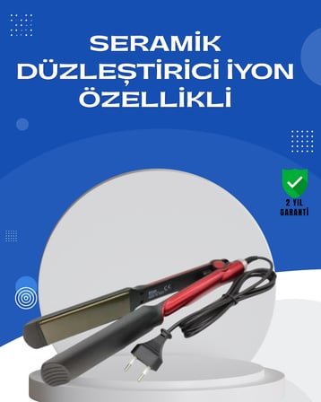 Iyon Teknolojili Düzleştirici – Düzleştirici ve Dalga Yapma Özellikli - Lisinya