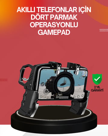 Ergonomik Mobil Oyun Gamepad Tutucu - Lisinya
