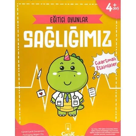 Eğitici Oyunlar - Sağlığımız (Çıkartmalı)