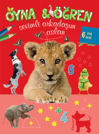 Oyna Öğren Sevimli Arkadaşım Aslan 6 Yaş Üstü