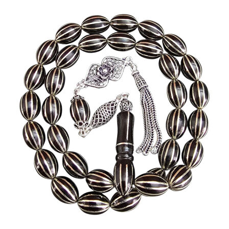 ​12'li Karpuz Yarma Gürcü Taşı Tesbih Lt1423