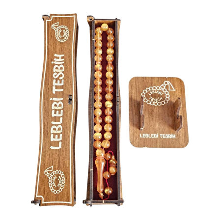 ​Simli Sıkma Kehribar Tesbih Lt1463