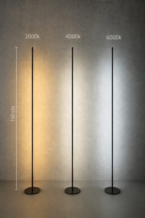 Luma Gün Işığı 3000K Kumandalı Lambader 150 CM