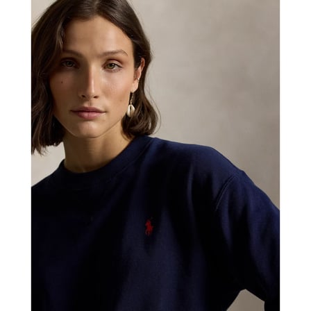 Polo Ralph Lauren Bisiklet Yaka Kadın Sweatshirt